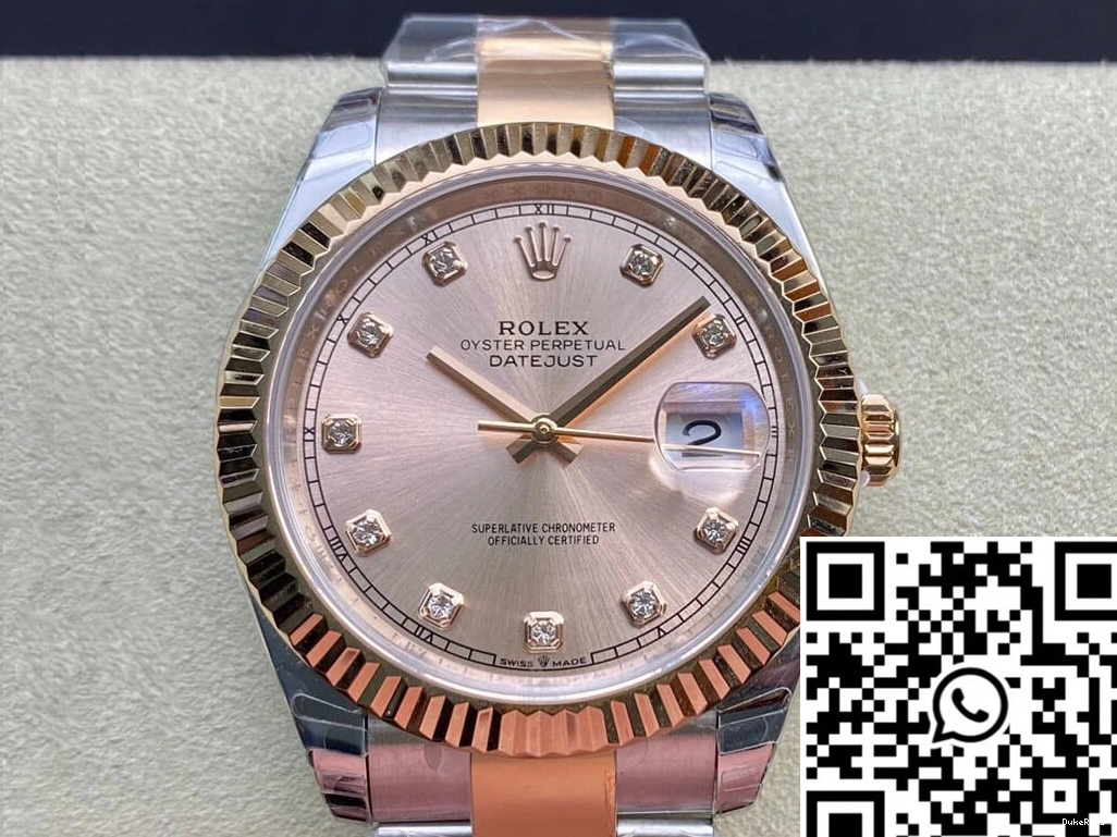 Factory V3 Rolex 41MM Datejust EW M126331-0007 Rose Gold 0506